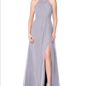 Azazie Ginger Allure Bridesmaid Dress in Fog